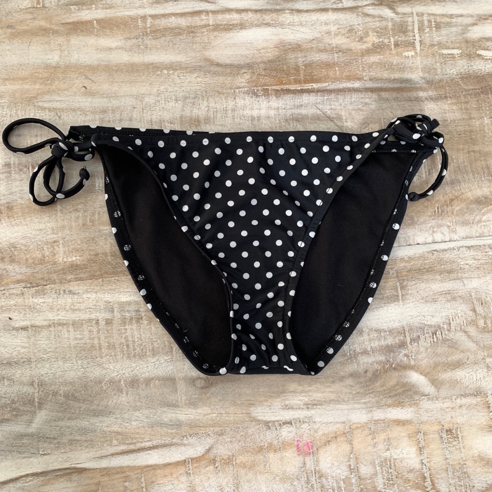 EUC Target swim suit bottom, polka dots, size S